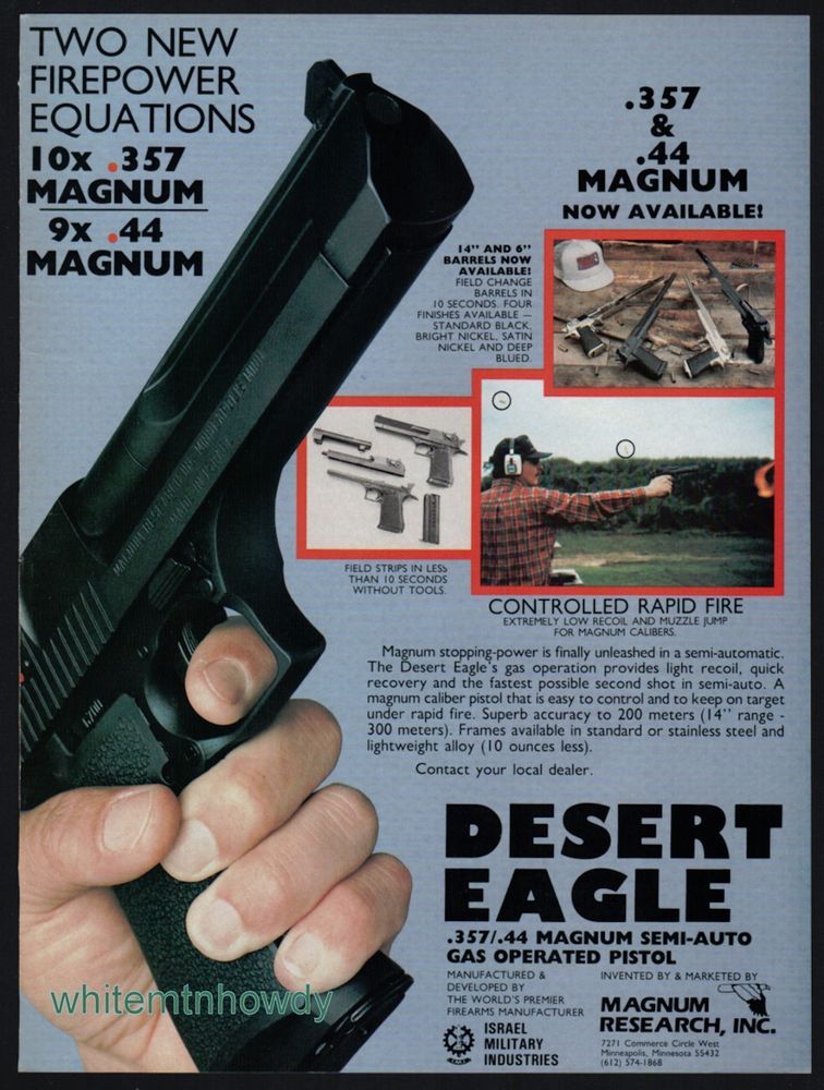 Introducing Two New Magnum Research® Desert Eagles® in All