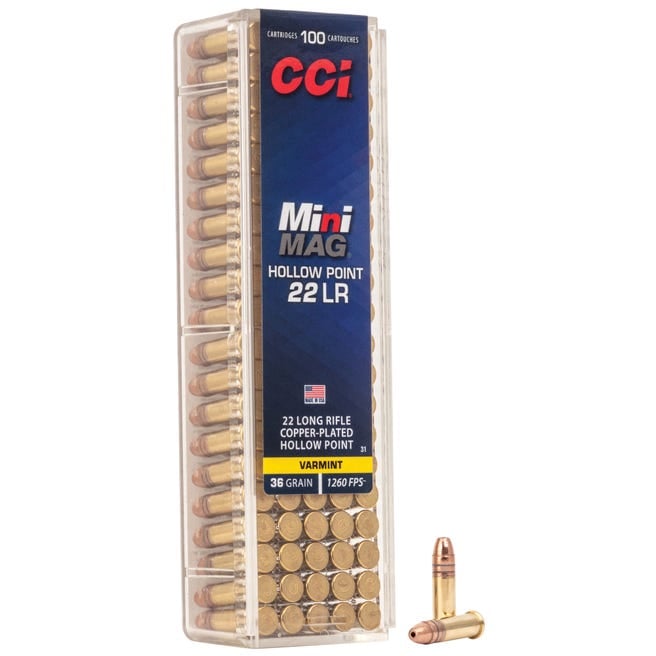CCI .22LR Mini Mag ammo