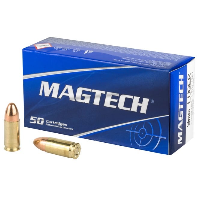 Magtech Sport Shooting 9mm 115 Grain FMJ