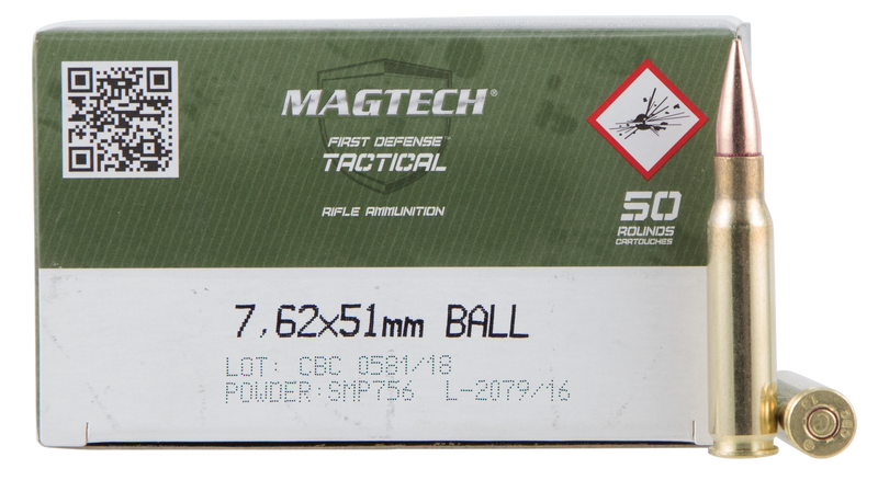 MagTech First Defense Tactical 7.62x51 145 Grain FMJ ammo