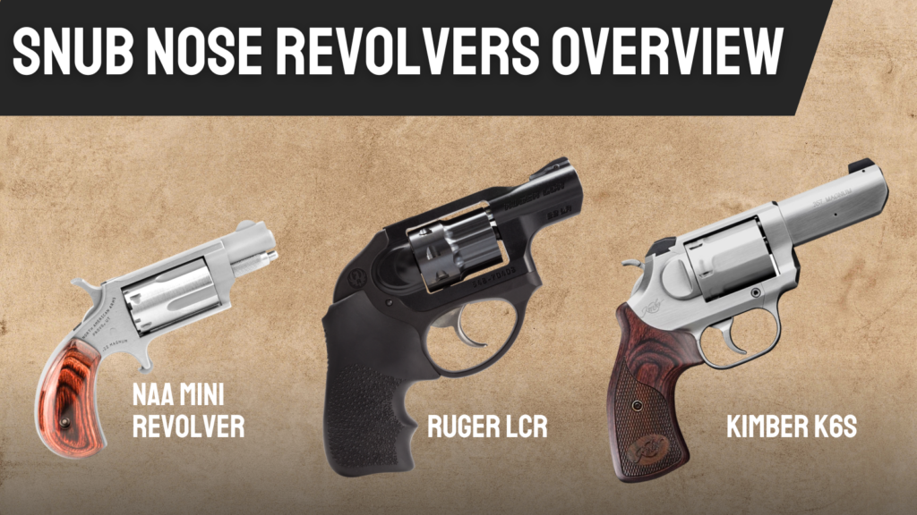 Snub nose revolvers overview cover photo